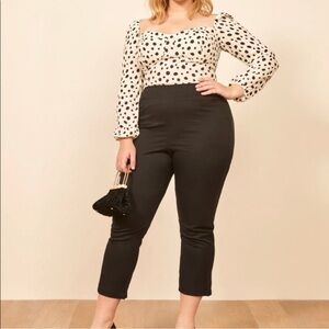 reformation marlon pants size 22 may sale